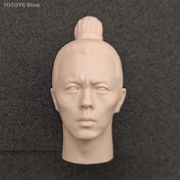 16 xie miao general male head sculpt carved for 12 action figure body toys