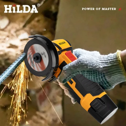 HILDA Бесщеточная Угловая Шлифовальная Машина 12В