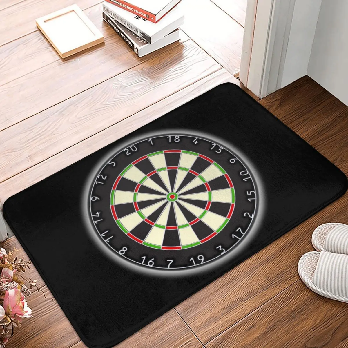 

DARTS Dart Board Arrow Target Doormat Rug carpet Mat Footpad Bath mat Non-slip Entrance Kitchen Bedroom Washable Water oil proof