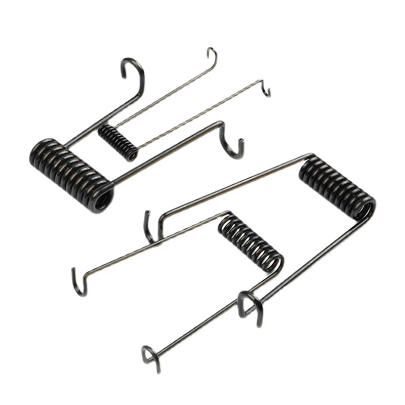 

1Pair Wire diameter 2mm 3mm 4mm Spring Steel Wire Strong Return Double Torsion Spring For Motorcycle Rear Seat Springs