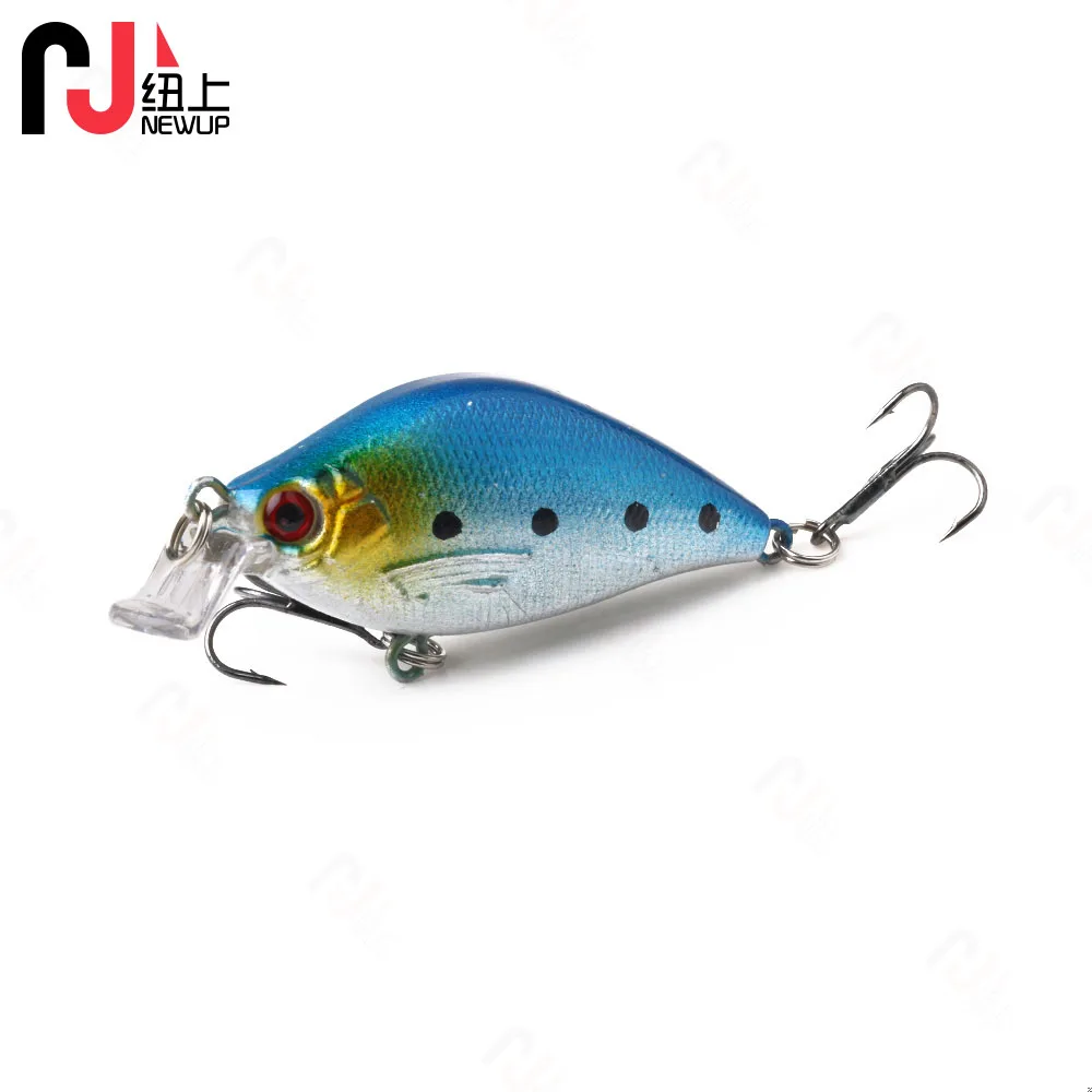 

NEWUP Crankbait Fishing Lure 6.5CM-8.4G-8# Crank wobblers Baits Hard Bait for Bass Pike Trolling pesca carp Fishing