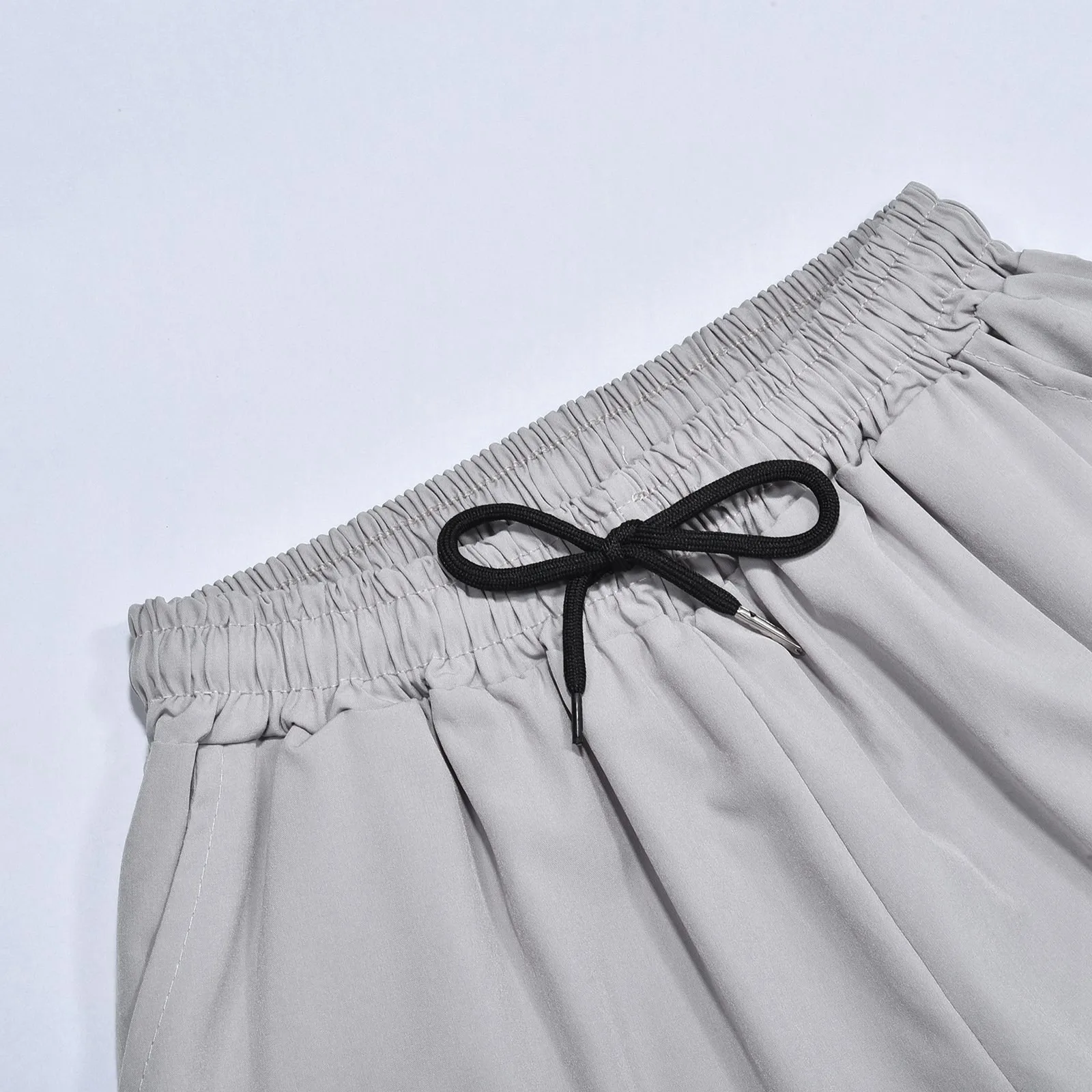 Однотонные Свободные повседневные брюки мужская спортивная одежда повседневная