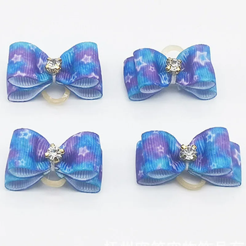 

Cute Mini Dog Hair Accessories Dog Hair Bows Rubber Band Pet Hair Flower for Small Dog Cat Grooming Supplies 6pc/10pc