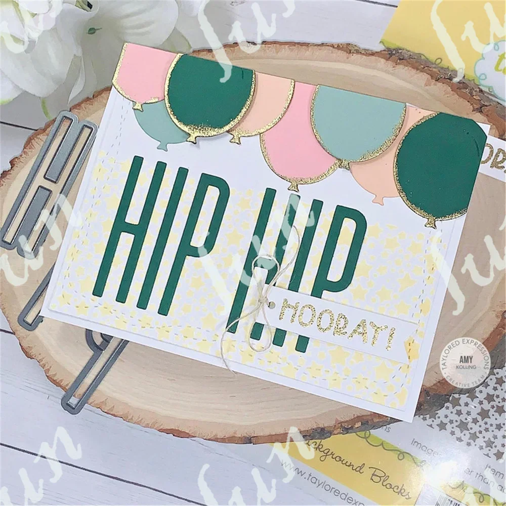 Новинка металлические штампы трафарет для 2024 Alpha Bits Набор изготовления открыток