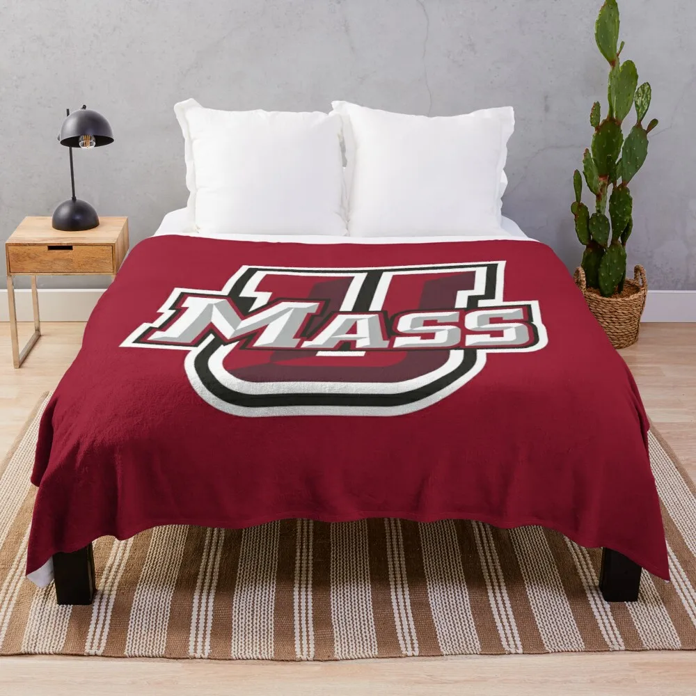 

University of Massachusetts Amherst Throw Blanket Kid'S Blanket Luxury Thicken Blanket Jacquard Blankets Ands