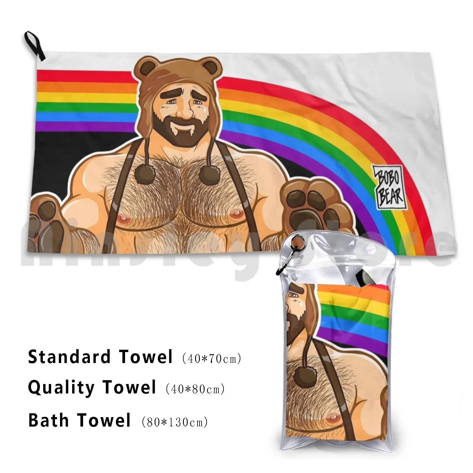 Quick Dry Quality Towel Bobobear Bobobearart Bobo Bear Bear Bear Week Bear