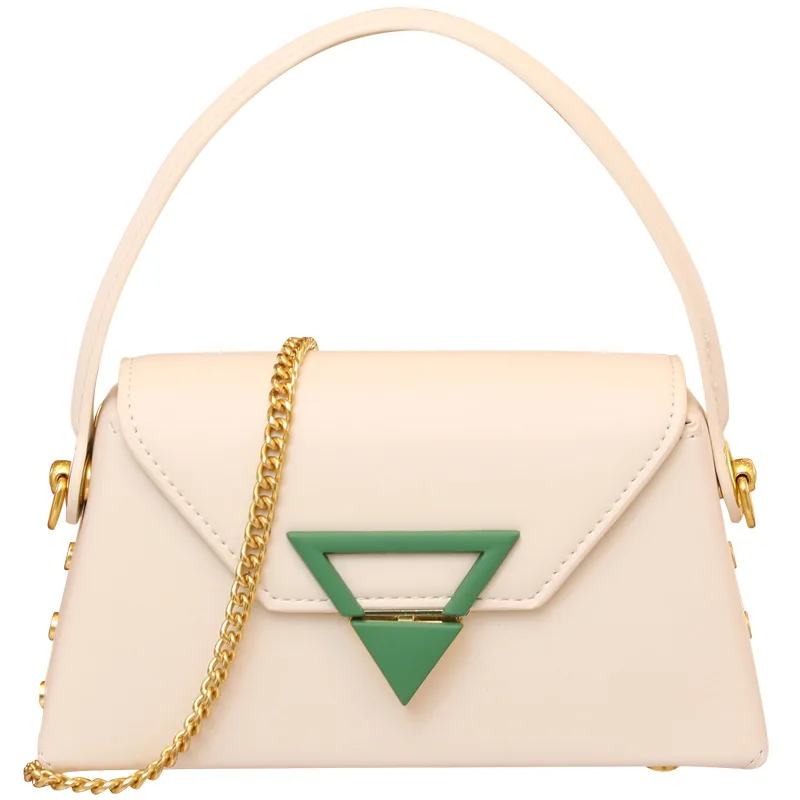 2023 New Fashion Panelled Chain Shoulder Messenger Bags High Quality Women Purse And Handbags Small Luxury Square Bag Sac A Main