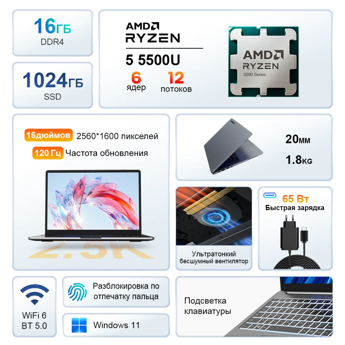 Фото Ноутбук A15 Pro 15,6
