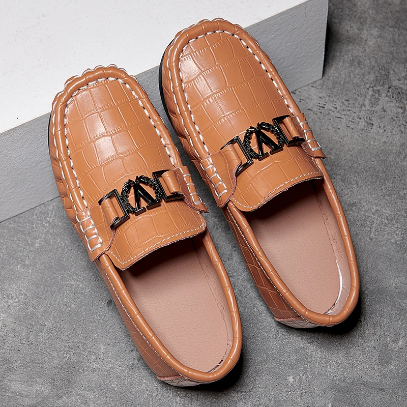 

2022 Hot Children Casual Slip On Shoes Unisex Top Quality Handmade Casual Shoes Boy Comfortable Kids Loafers Shoes Girls