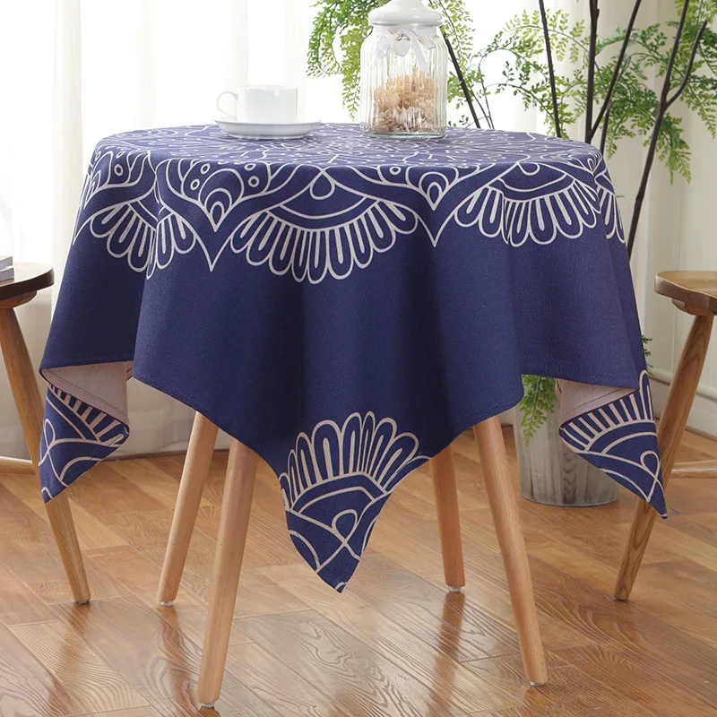 

Cotton and linen cloth art is multi-purpose cover towel balcony small antependium dustproof prevent bask _AN2892