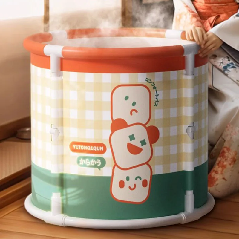 Sit миниатюрная быстрая пластиковая прочная ванная Складная Ванна для взрослых