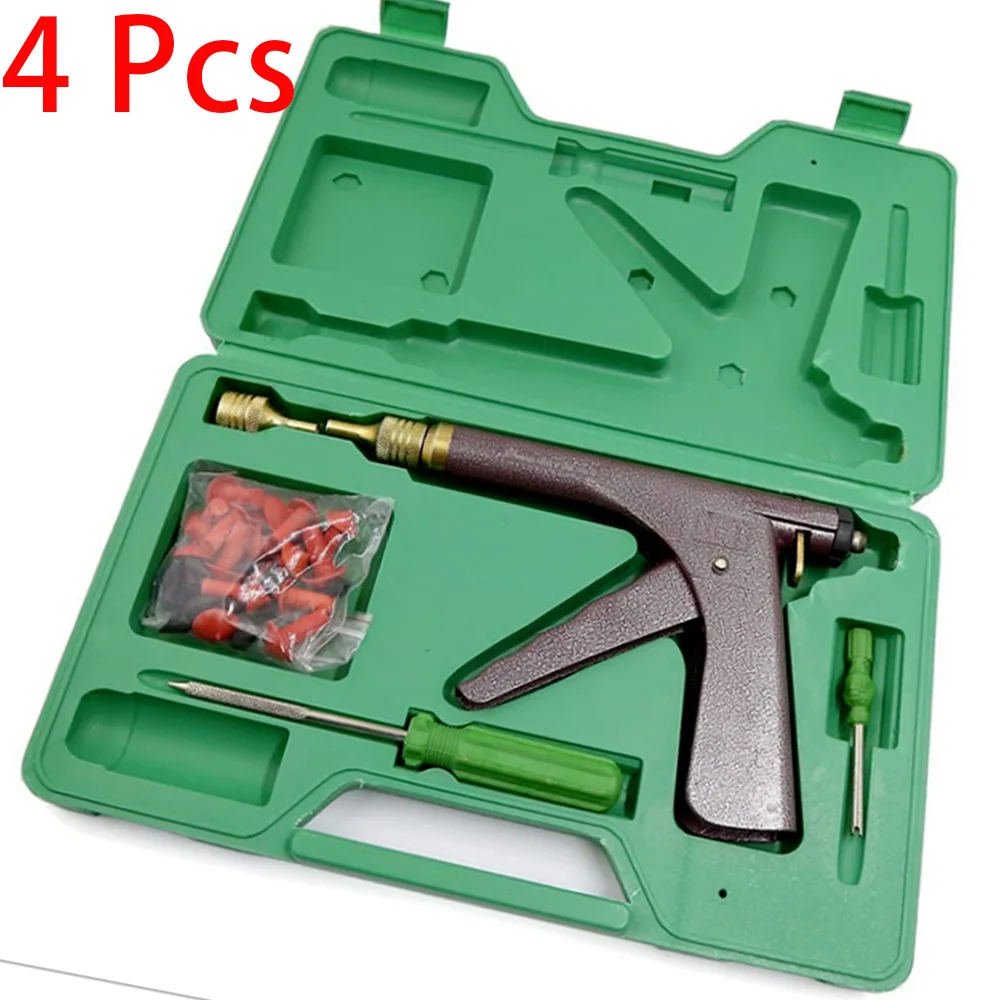 

Car Tire Repair Tool Tire Repair Kit Auto Bike Tire Repair Puncture Plug Garage motorcycle Wheel Vacuum Gun Kit with Mushroom