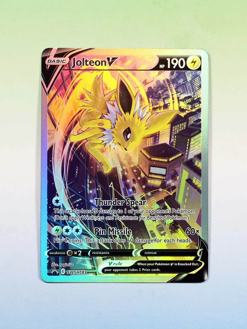 Фото PKM Proxy Generations (GEN) Jungle (JU) Neo Destiny (N4) Коллекционные редкие карты с голографическим и обычным дизайном Джолтеона/Флареона, подарки и игрушки PTCG №3