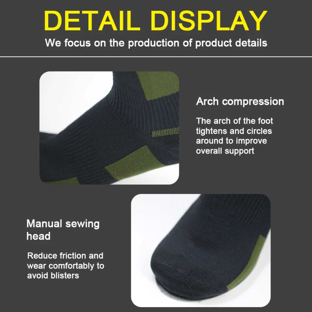 Leg Waterproof Camping Cycling Ski Adventure Mountaineering Warm Daily Outdoor Sports Socks Hiking Wading