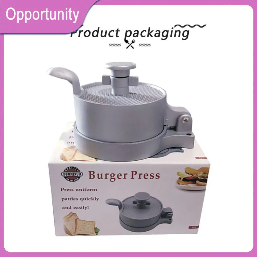 

Hamburger Meat Beef Grill Burger Press Patty Maker Mold Round Hamburger Mold Kitchen Bakeware Gadget Non-stick Bbq Tool Durable