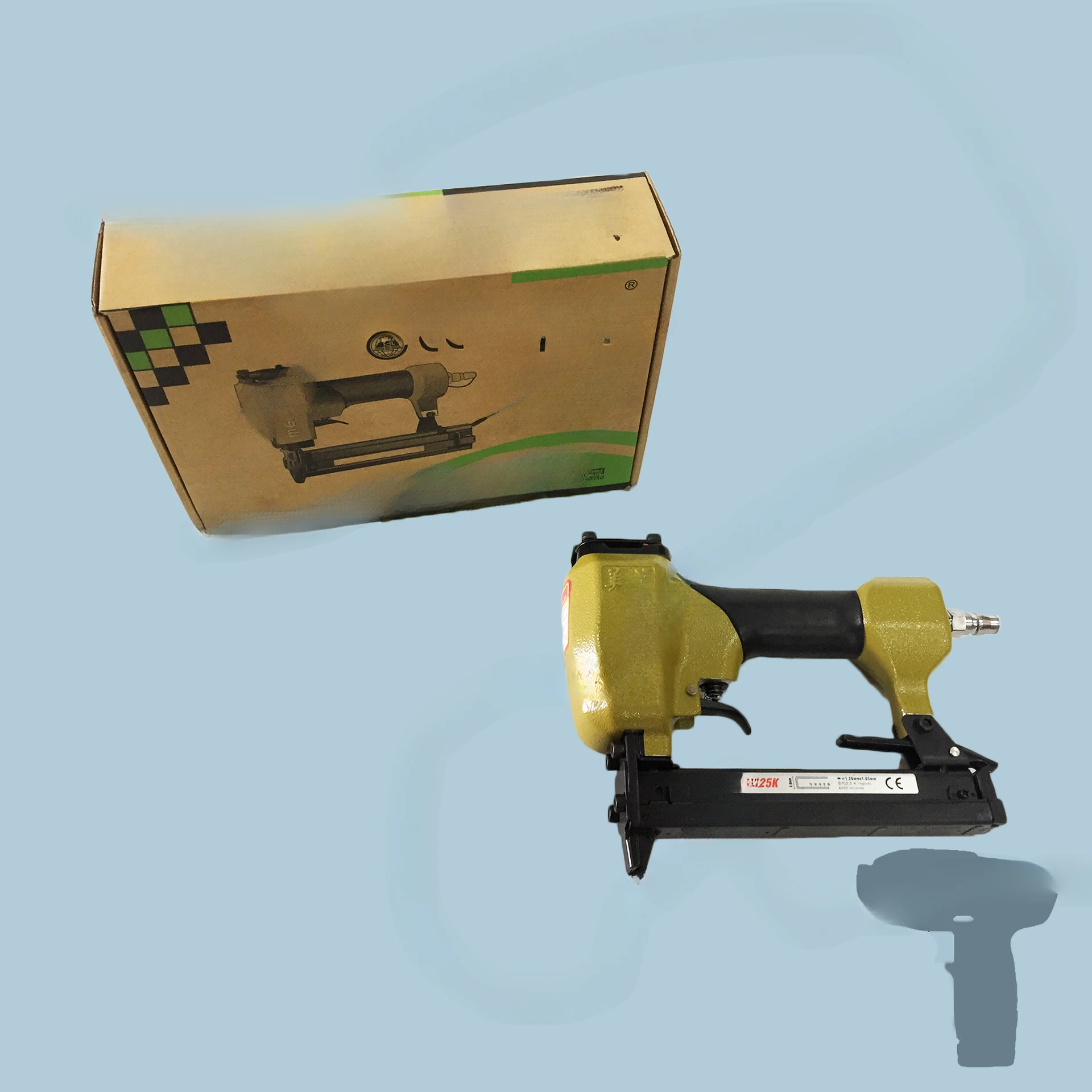 Пневматический гвоздезабивной пистолет электроинструмент с фиксированным