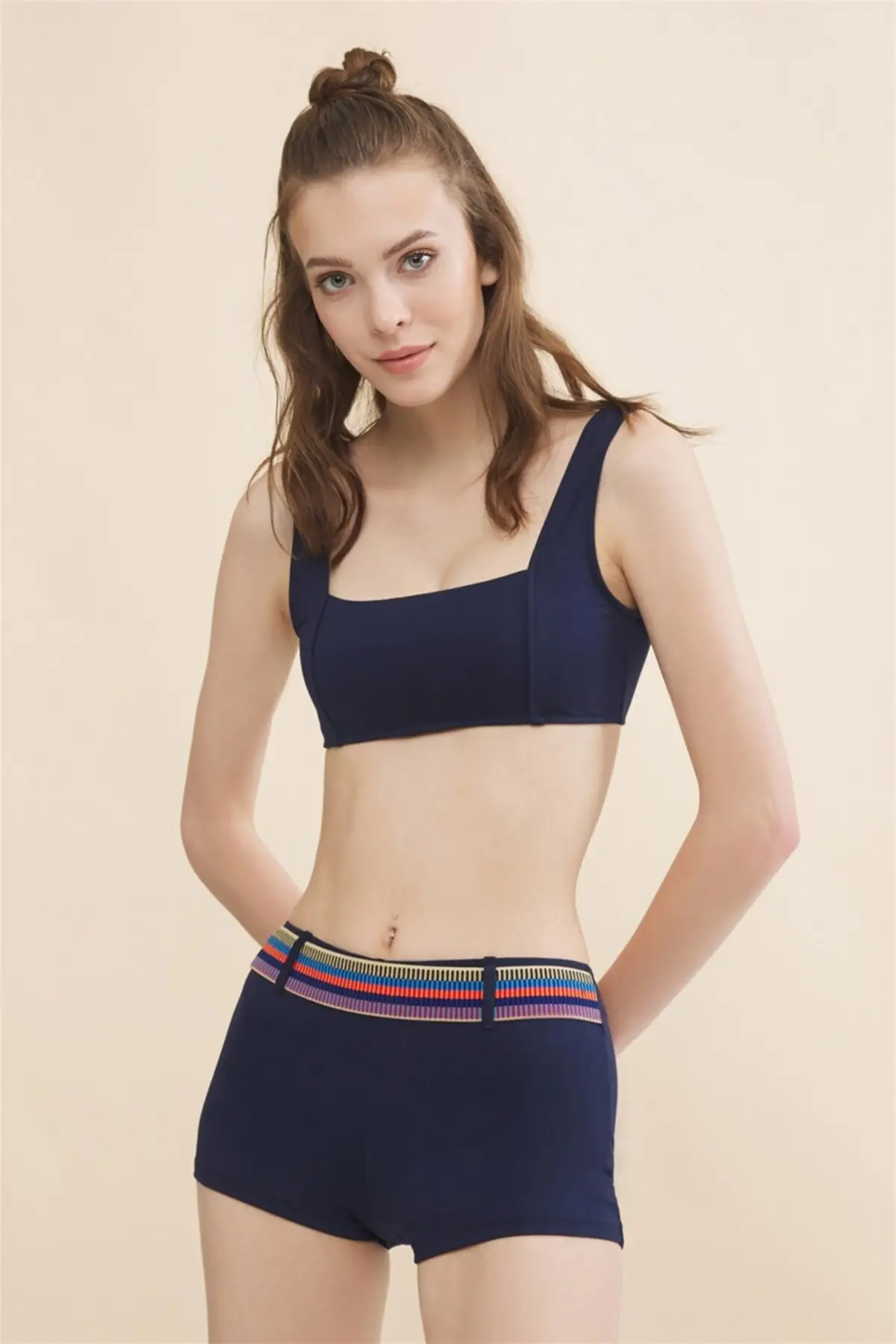 

Women's Bikini Bikini With Shorts Swimwear Lady Swimsuit Sexy Bikini 2022 New Push Up Bikini Set Suit