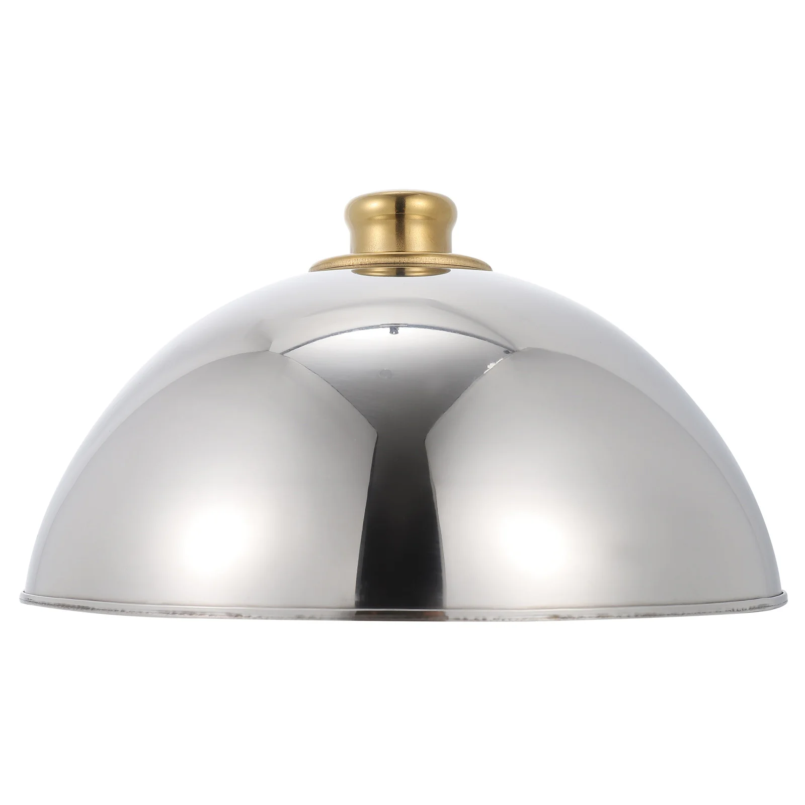 

1Pc Practical Food Cover Restaurant Use Food Lid Dome Food Cover (Silver)