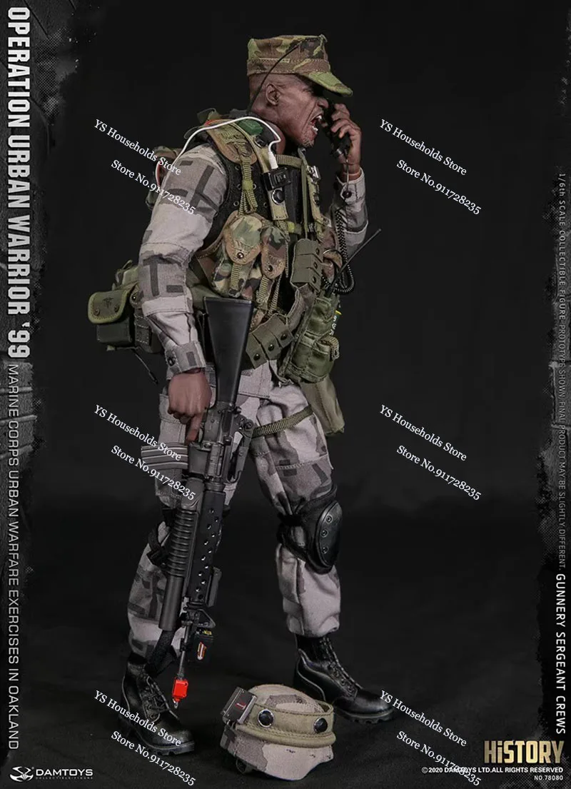 DAMTOYS 78080 1/6 Корпус морской пехоты сержант круза подвижная модель солдата