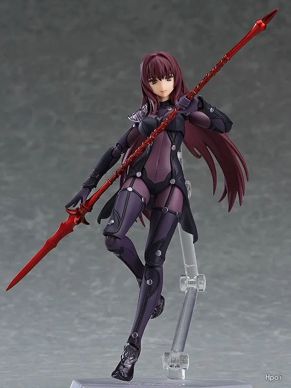 Фото Оригинальная фигурка Max Factory Figma # 381 Fate/Grand Order Скатха: Аниме-фигурка, модель, игрушка, коллекционный подарок №3