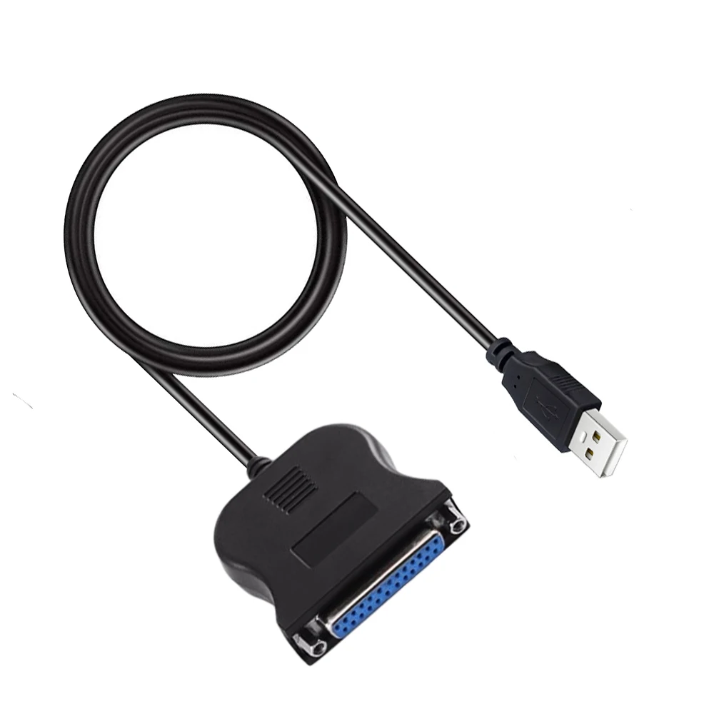 USB 2 0 до 25 Pin DB25 параллельный порт Кабель IEEE 1284 1 Мбит/с 25pin принтер адаптер Шнур |