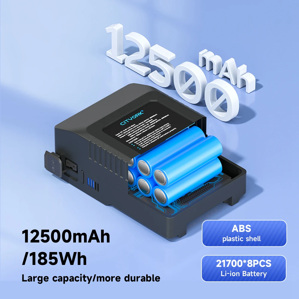 Фото Литиевая батарея CITYORK V Mount V-Lock BP95 BP185 BP222 для USB-карматных аккумуляторов Type-C для камер, смартфонов, ноутбуков №4