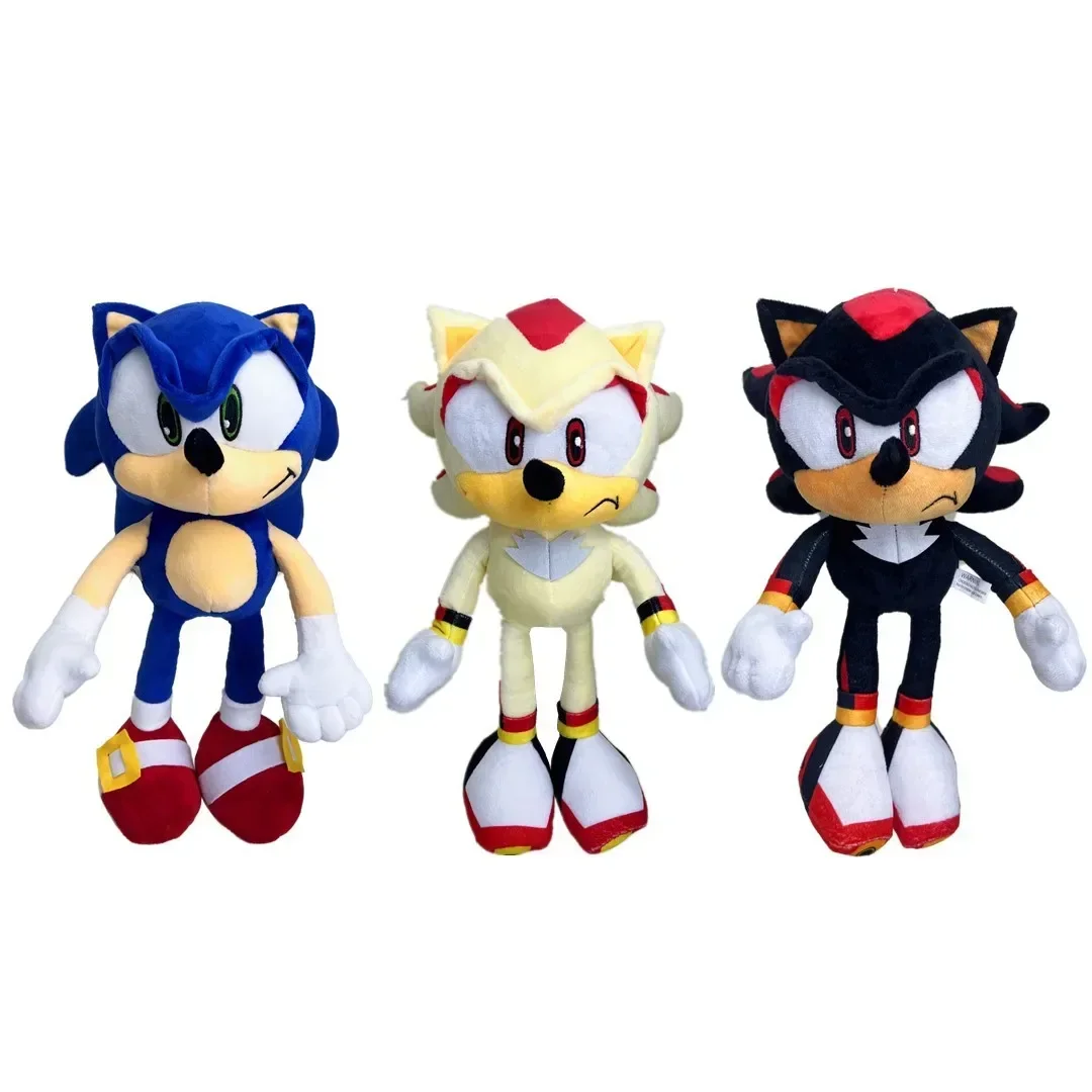 Фото Хит продаж 2026: Мягкая игрушка SONIC — плюшевые куклы Эми Роуз, Наклз, Тейлз. Милые, мягкие, плюшевые куклы-подарки на день рождения для детей. №3