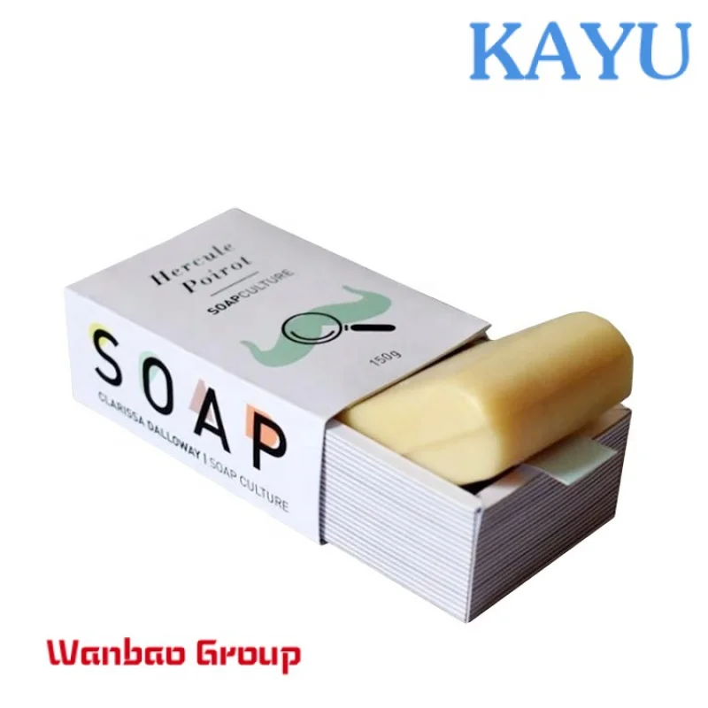 High Quality Luxury Custom Small Printed Soap Sustainable Packaging Carton Drawer Paper Box