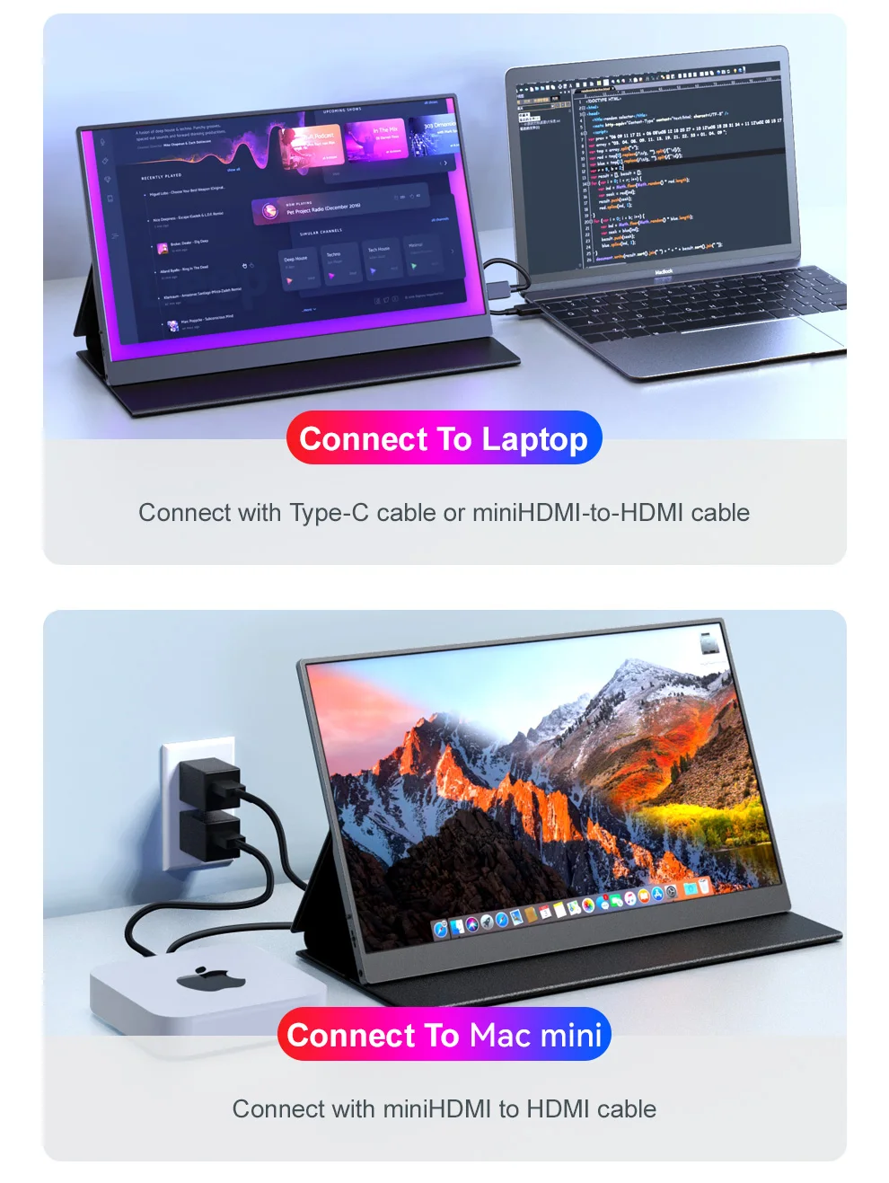 Портативный монитор XOWIN DISPLAY QLED 15 6 дюйма
