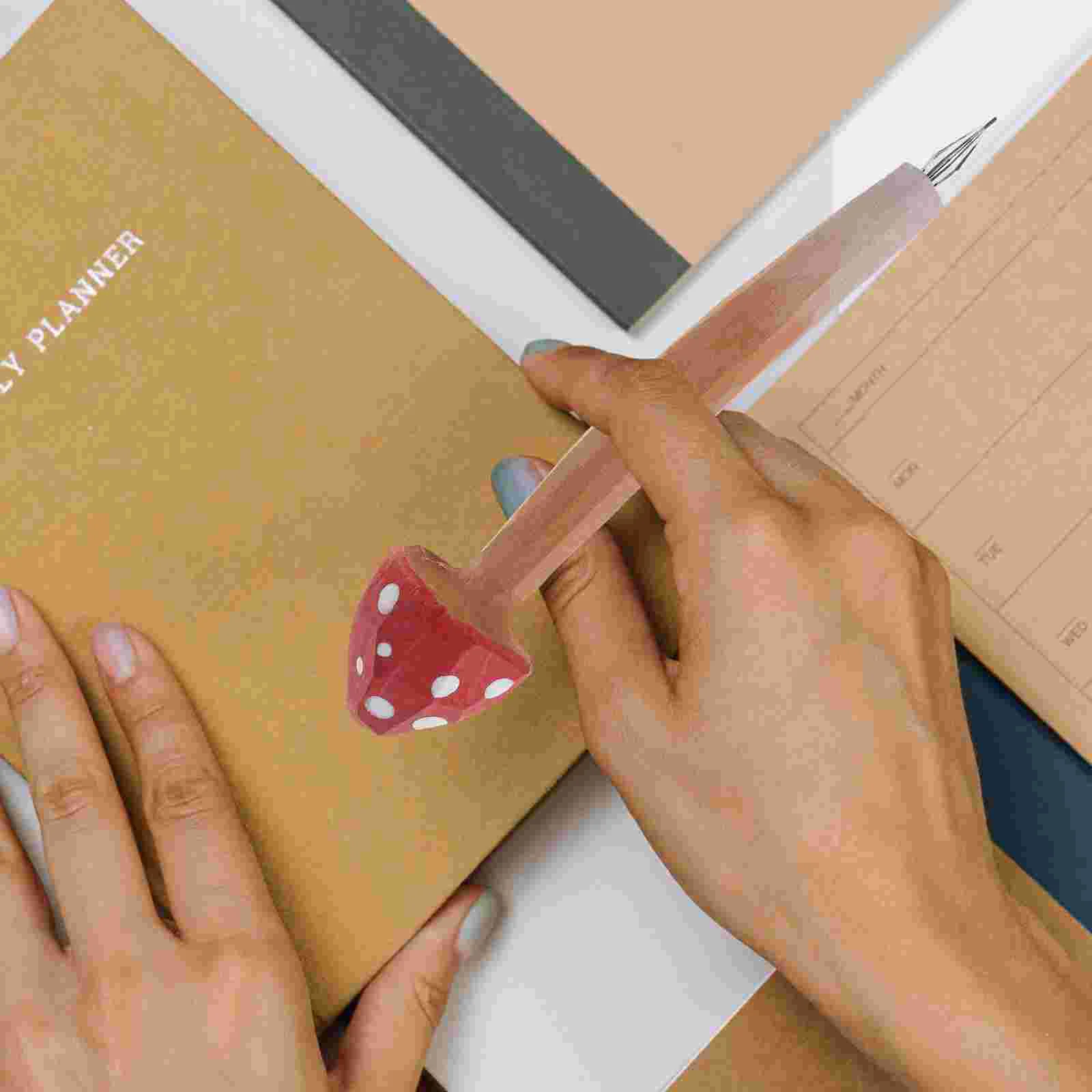 

Wooden Engraving Pen Office Supplies Students Stationery Ballpoint Pens Creative Kid Suit