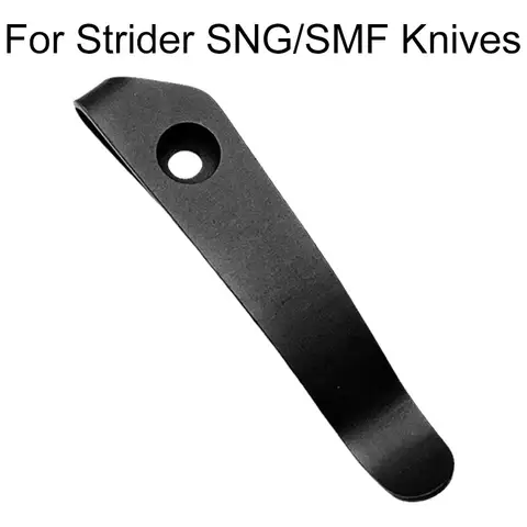 Зажим-клипса для ножа из титана, карманный поясной зажим для Strider SNG/SMF, Складные карманные ножи «сделай сам», аксессуары для ремонта, деталь W6O6