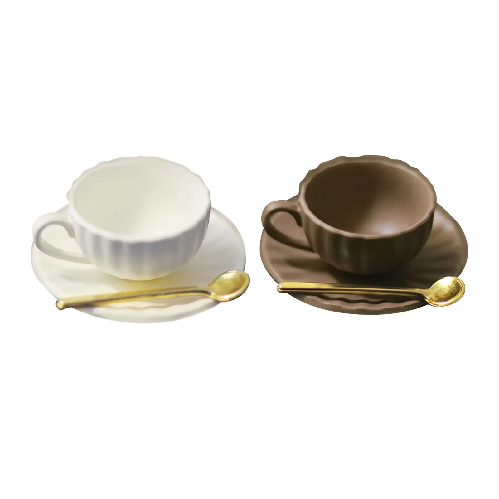 

1/6 кофейных кружек, декоративные многофункциональные мини-кружки для кукольных домиков, игрушки, реквизит для создания жизни, DIY