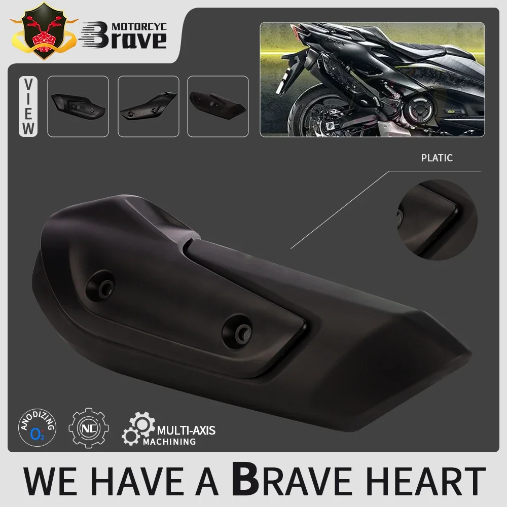 

Motorcycle Exhaust Muffler Pipe Heat Shield Cover Guard Protector For Yamaha Tmax 560 tech max Tmax560 techmax 2020 2021 2022
