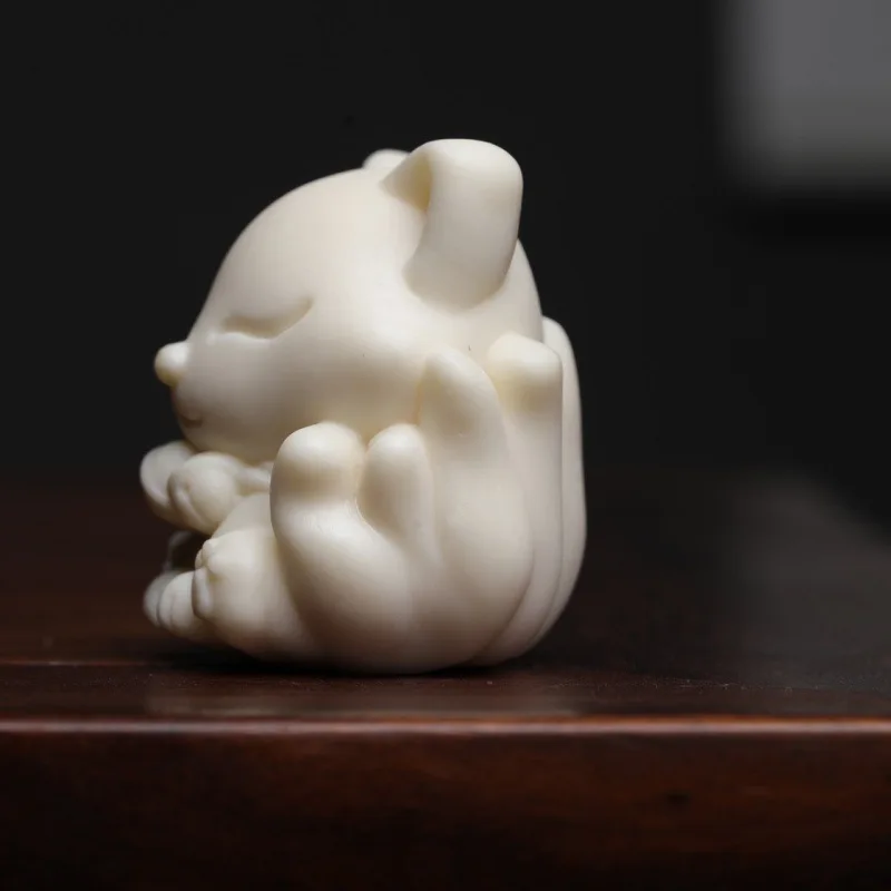 Прямые поставки с фабрики орех цвета слоновой кости Jingdang девять хвостов лиса