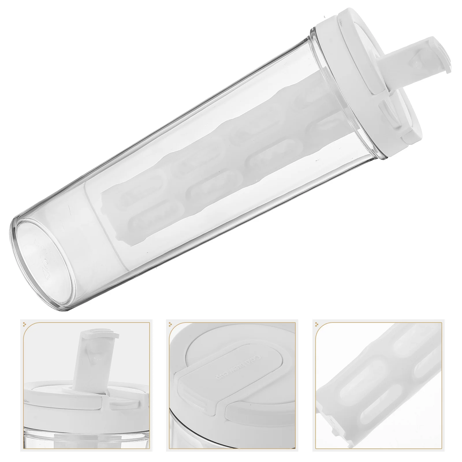 

Pitcher Water Plastic Juice Jug Bottle Drink Iced Fridge Lemonade Airtight Beer Espresso Cup Spout Milk Coffee Sports Beverage