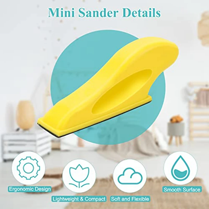 71 шт. шлифовальные изделия ручной работы 7 бумаг 80/120/180/240/320/400