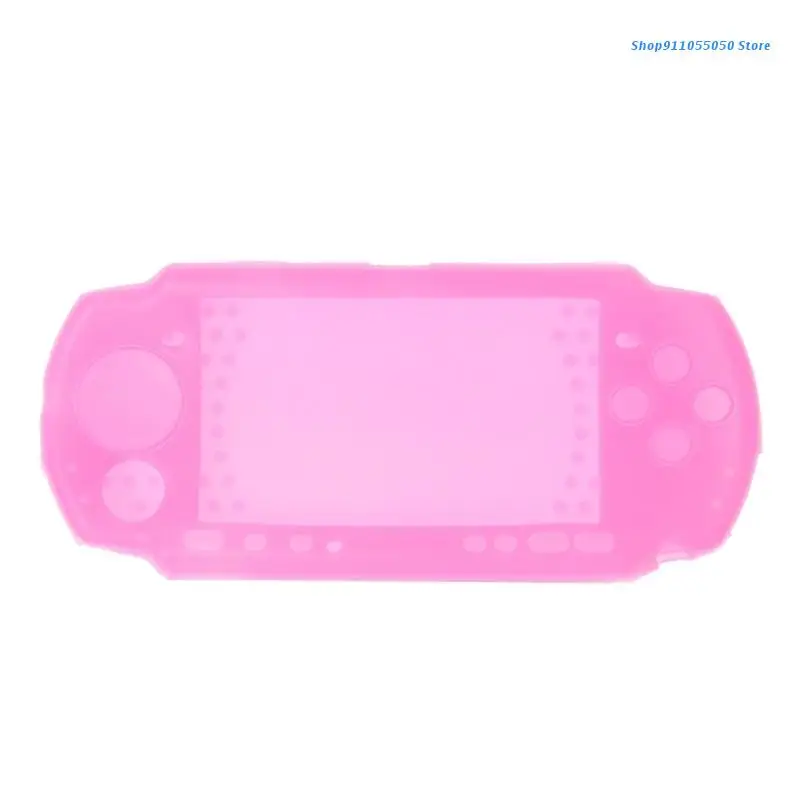 Фото Мягкий силиконовый чехол C5AB для PSP 2000/3000, защитный резиновый чехол для PSP 2000/3000, аксессуары для игровой консоли №5