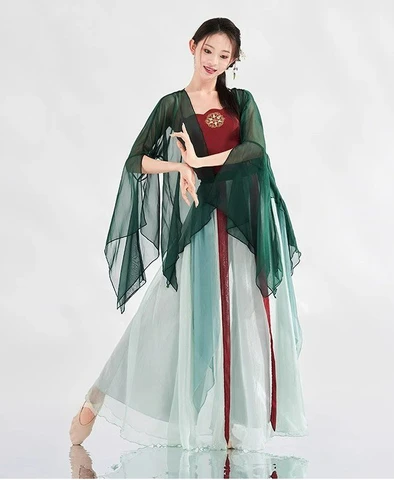 Китайский танцевальный костюм Yangko