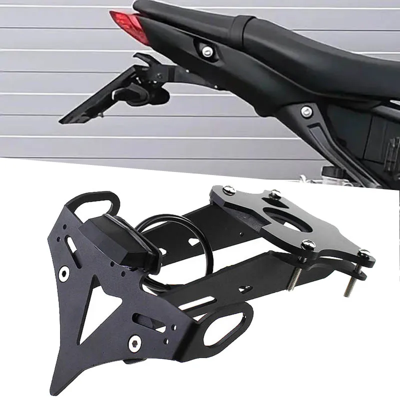 

Для YAMAHA MT-09 SP MT09 MT-09/SP 2021 2022 2023 2024, держатель номерного знака мотоцикла, рамка, кронштейн указателя поворота
