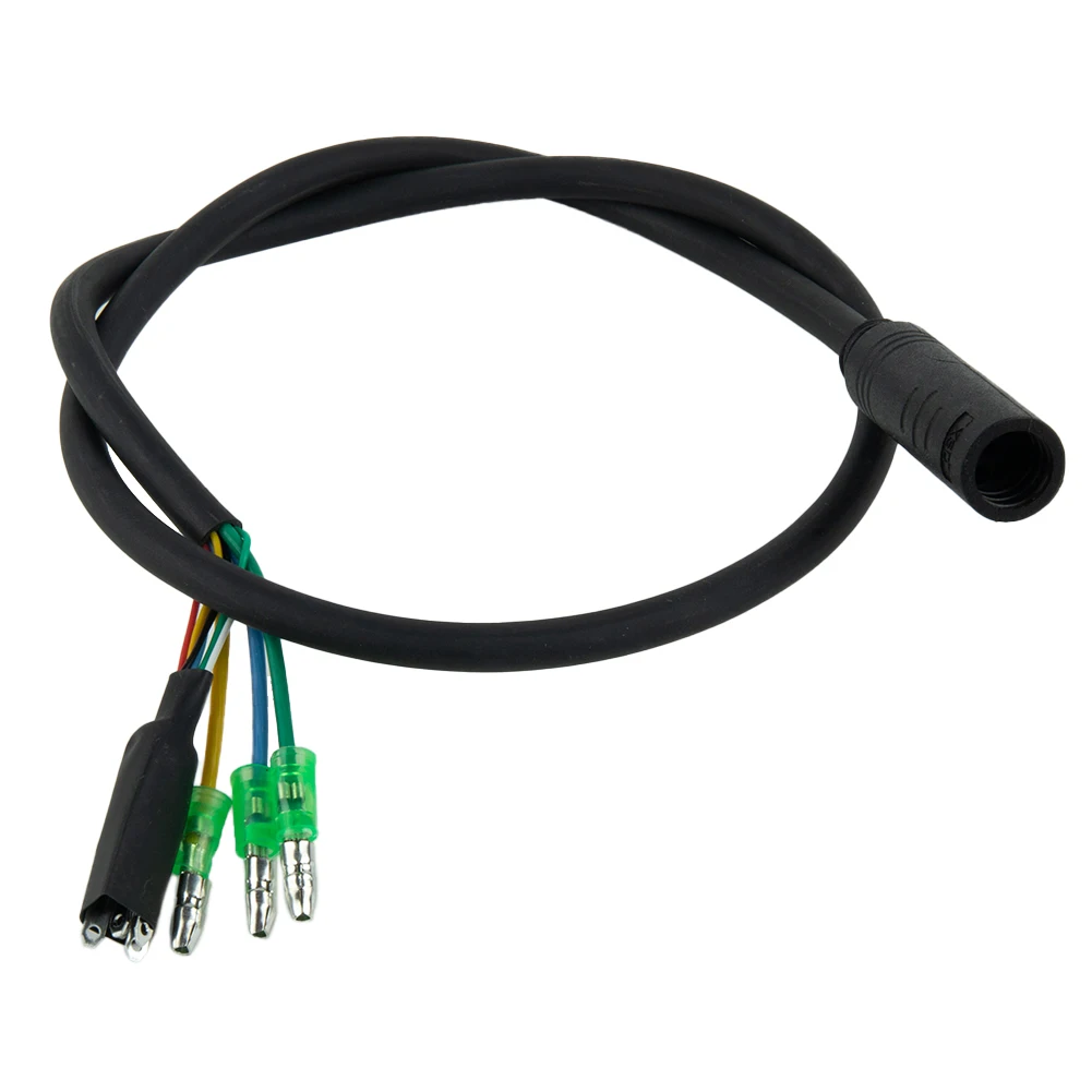 

High Quality Extension Cable Cord Male To Female Motor E-bike Replacement Rubber + Metal Wire Lead 10/14mm Dia