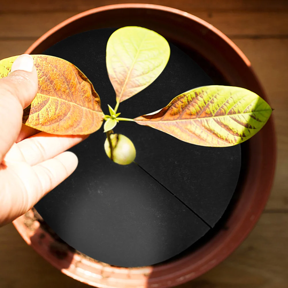 20 шт. наземная ткань кольцо для дерева садовая прочная контроля прополки