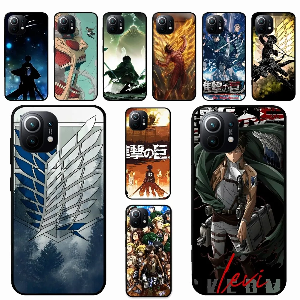 

Amine A-attack on T-Titan Phone Case For Xiaomi Mi 5X 8 9 10 11 12 lite pro 10T PocoX3pro PocoM3 Note 10 pro lite