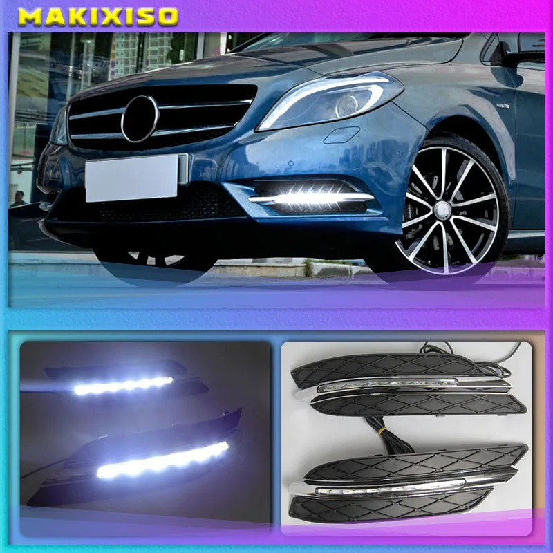 

LED Daytime Running Light car auto fog lamp For BENZ W245 B150 B170 B180 B200 2008 2009 2010