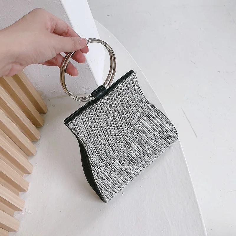 Luxy Moon Party Wedding Handbag Fashion Trend Clutch Bags Elegant Portable Lady Luxury Flash Evening Bag Z488