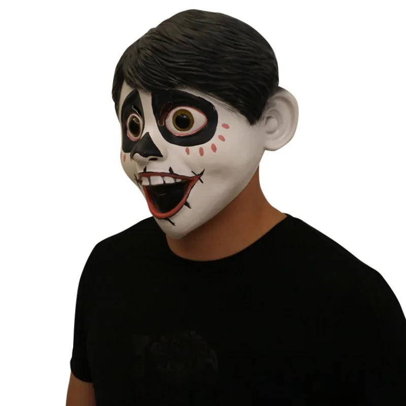 Маска Migues На Хэллоуин Для Мальчиков Аниме Коко Анфас Шлем Забавный Костюм Gheorghe Riva