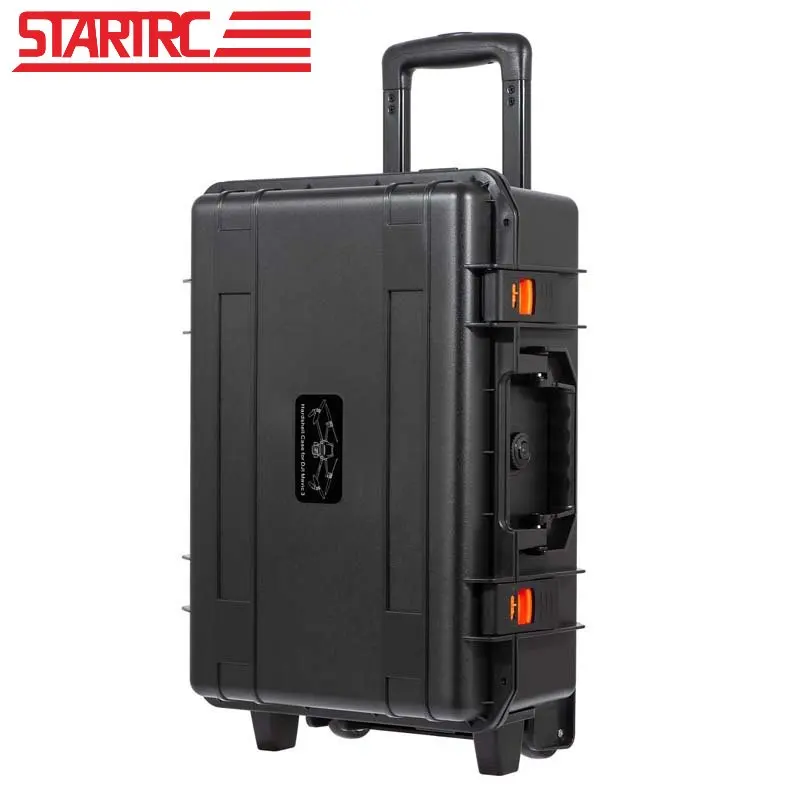 

Для DJI Mavic 3 Classic Draw Bar ящик для хранения для Mavic 3 чемодан твердая искусственная жесткая оболочка большая емкость для переноски