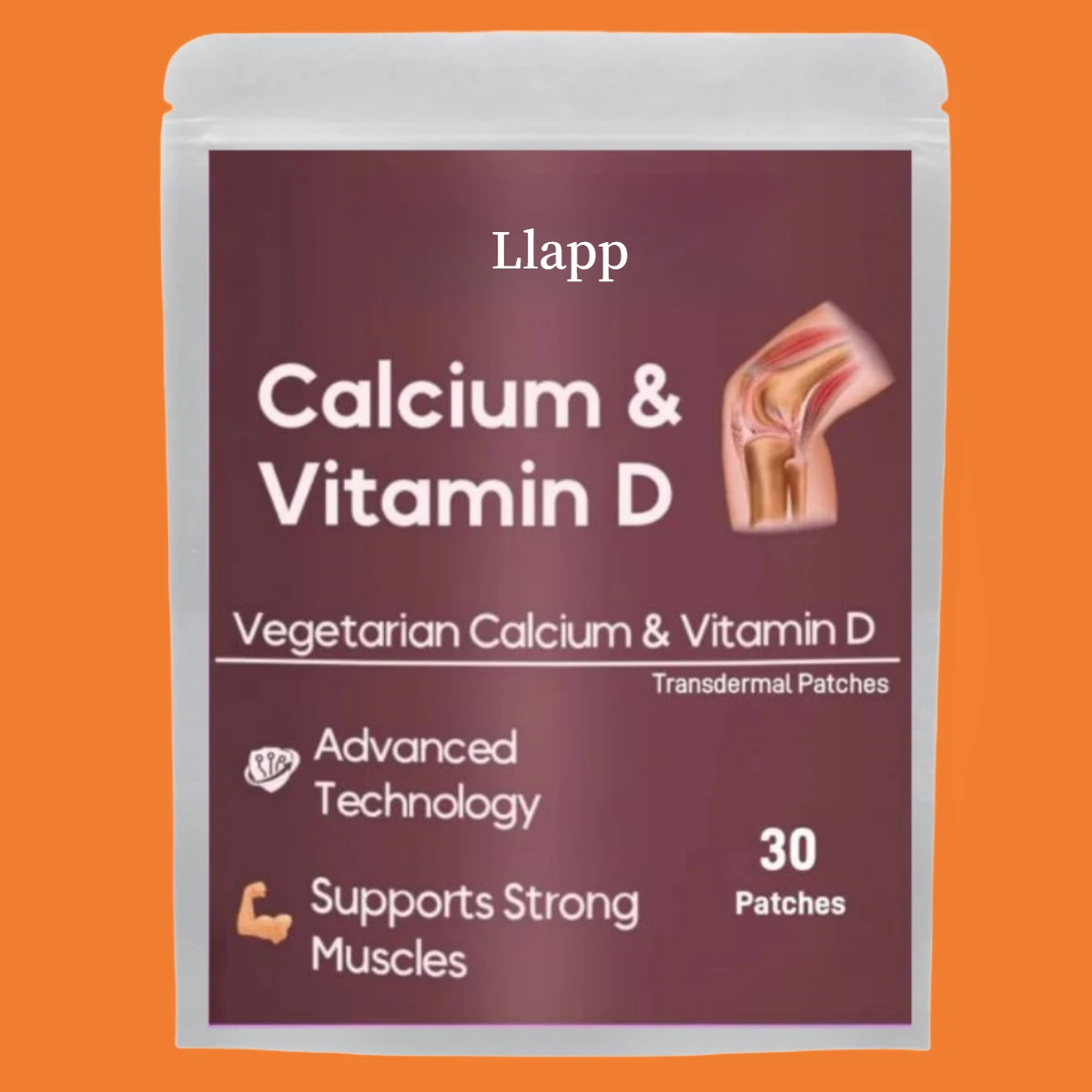 30 пластырей с кальциями и витамином D3 трансмимические пластыри для поддержки