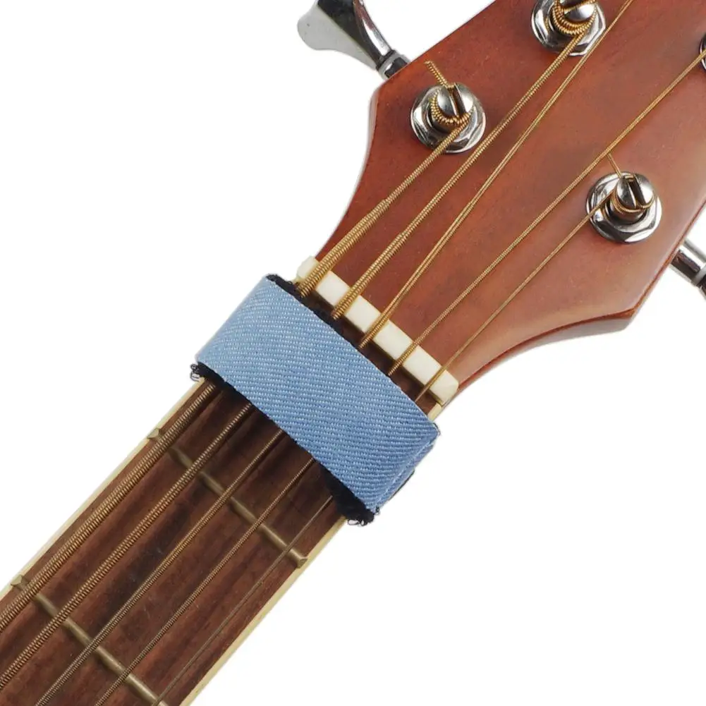 

NEW Acoustic Guitar Strings Mute Dampeners Strap Fret Mute Fretboard Muting Tape For Electric Guitar Bass