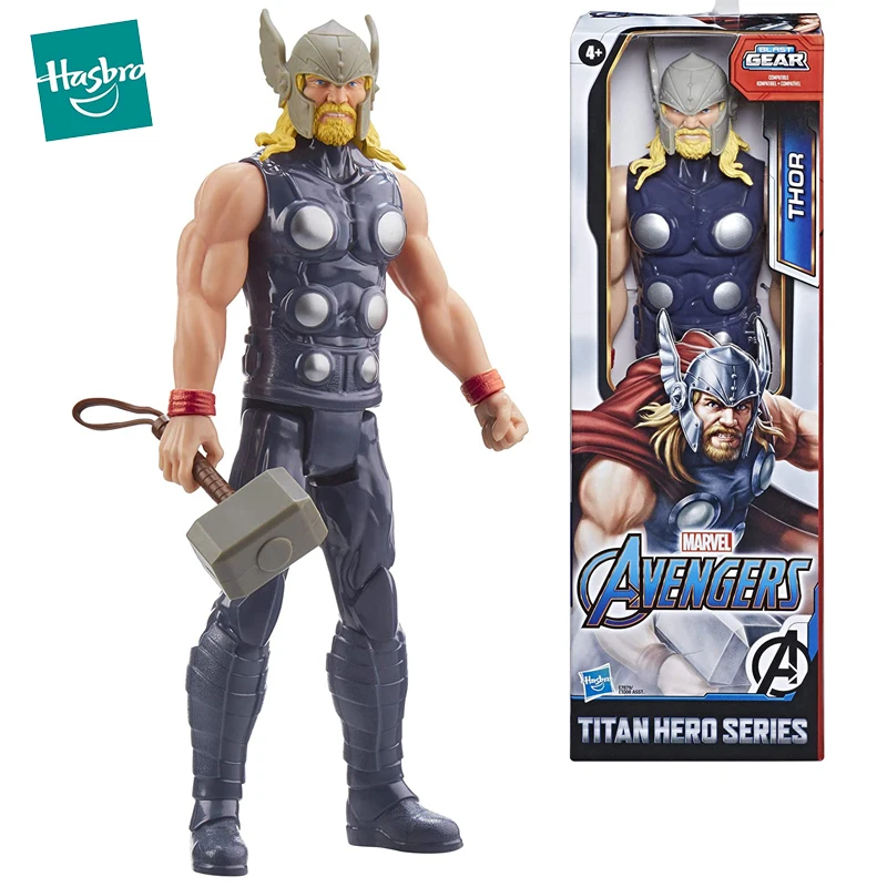 

30cm Hasbro Marvel Action Figure Doll Endgame Thor Black Panther Armored Spiderman Movable Joints Kids Toy for Boy Children Gift