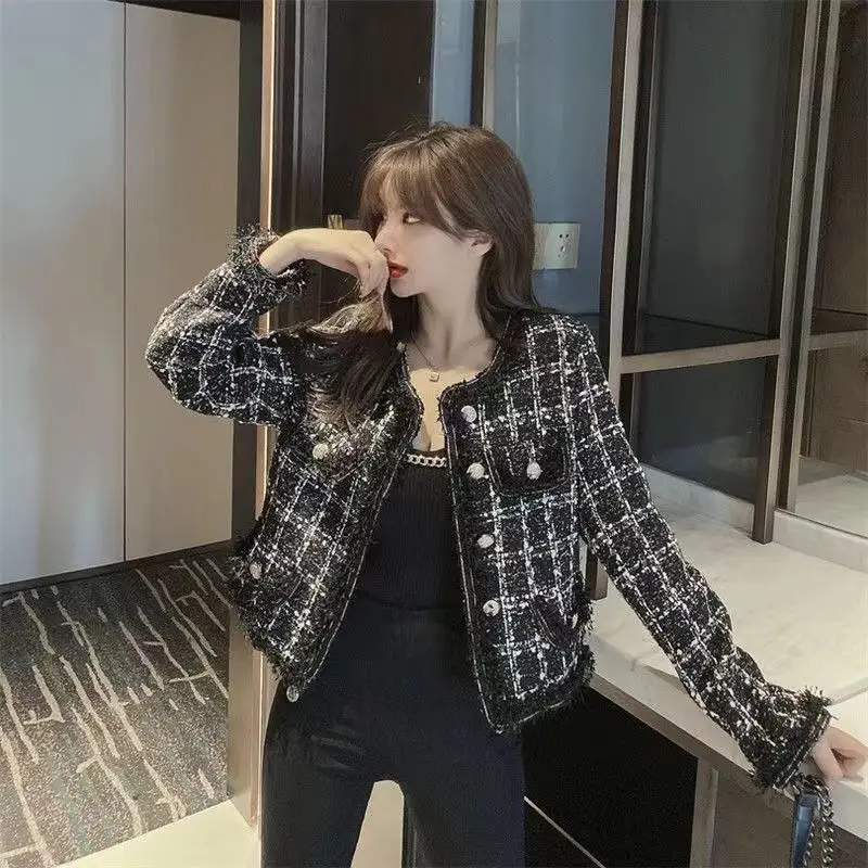 Женский твидовый пиджак